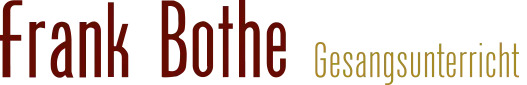 Frank Bothe Gesangsunterricht logo